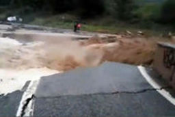 بلایی که سیل شدید سر اسپانیا آورد!