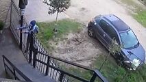 حادثه وحشتناک برای مهمانان هنگام ورود به خانه!