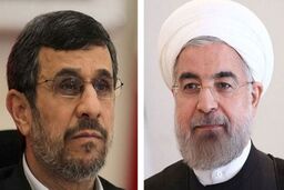 شوخی مشابه روحانی و احمدی‌نژاد در مجلس و جواب ثابت لاریجانی!