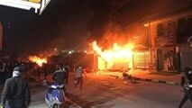 آتش زدن کنسولگری ایران در نجف اشرف 
