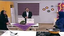 زمین خوردن آشپز برنامه به خانه برمی‌گردیم در آنتن زنده