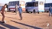گزارشی دیدنی از فوتبال محلی در معدن مس! 