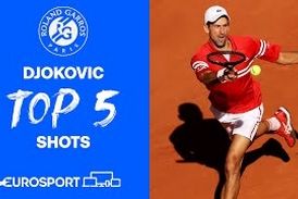 5 ضربه برتر نواک جوکوویچ در مسابقات رولن گاروس2021