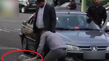واکنش مردم به بی‌تفاوتی نماینده مجلس پس از تصادف با پسر دستفروش +فیلم