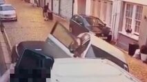بدبیاری راننده تاکسی بد شانس 