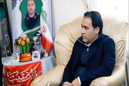 مهدی مهدوی کیا به دیدار خانواده شهید مدافع حرم رفت