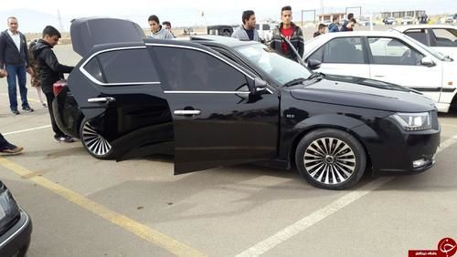 گردهمایی موتورسواران و اتومبیل‌رانان در آران و بیدگل