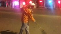 طلاب گنابادی در آستانه شب یلدا رفتگر شدند