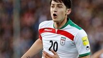 گل دوم ایران به چین توسط سردار آزمون