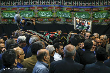 برگزاری مراسم تشییع پیکر عسگراولادی در مسجد فرشته تهران