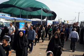 حال و هوای مرز چذابه سه روز قبل از اربعین