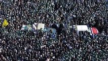 بدرقه باشکوه پیکر شهدای حادثه تروریستی زاهدان در اصفهان 
