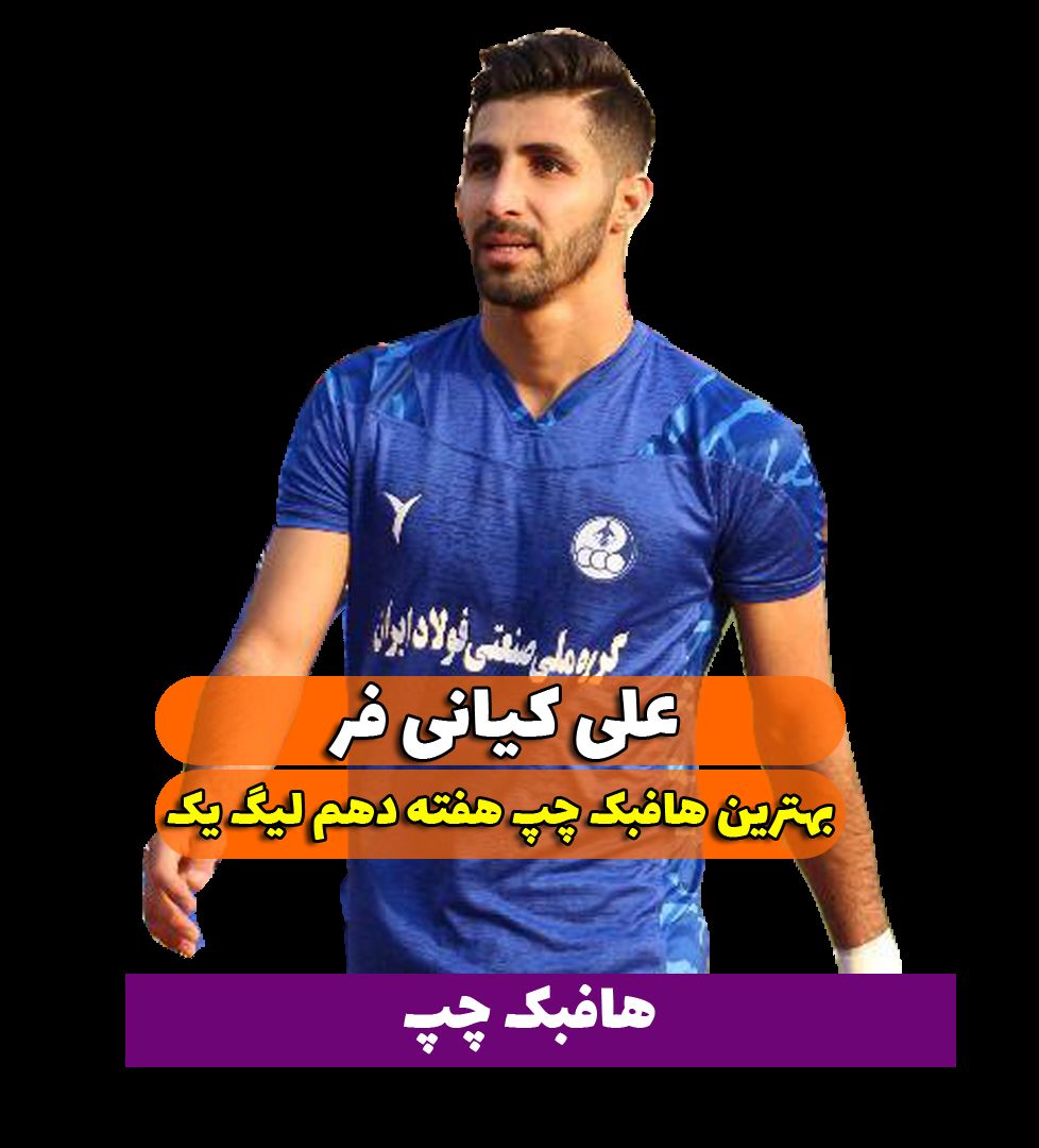 اختصاصی/علی کیانی فر ؛ بهترین هافبک چپ هفته دهم لیگ یک/فیلم