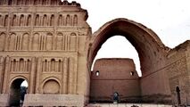 فرو ریختن طاق کسری در بی توجهی عراقی‌ها