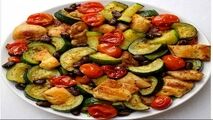 خوراک مرغ و سبزیجات را این طوری که میگم تهیه کن+ویدیو